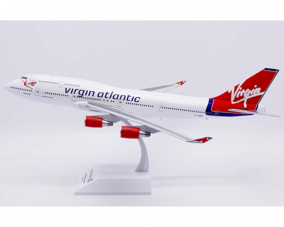 航空機・ヘリコプター JC Wings 1/400 Virgin Eve & Enterprise www.JetCollector.com: Virgin Atlantic B747-400 Tinker Belle, w