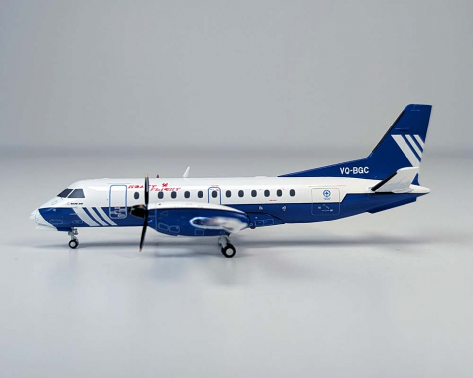 www.JetCollector.com: Polet Flight Saab 340 w/stand VQ-BGC 1:200