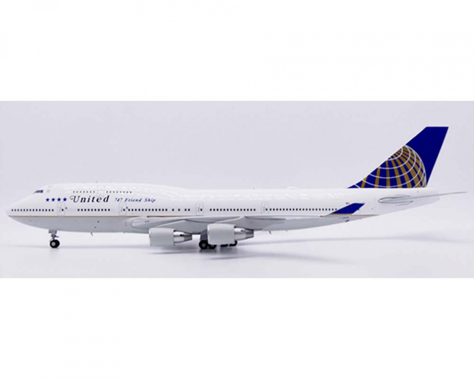 ユナイテッド航空 B747 1/200 www.JetCollector.com: United Airlines B747-400 747 Friendship, w