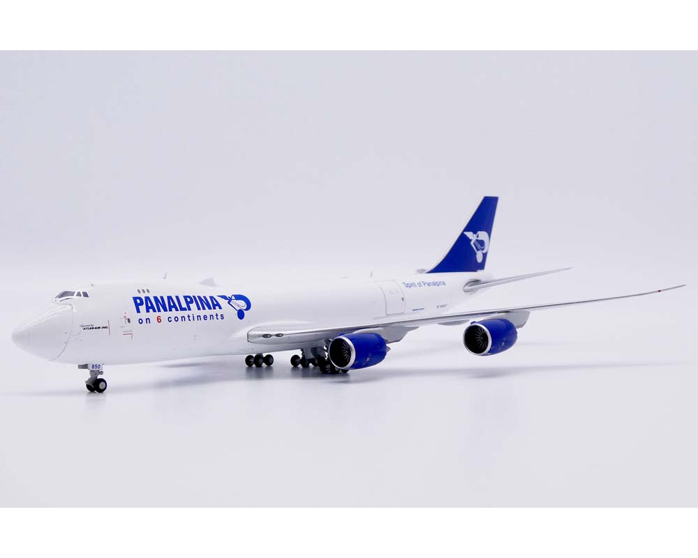 Panalpina B747-8F Interactive N850GT 1:400 Scale JC Wings XX40164C