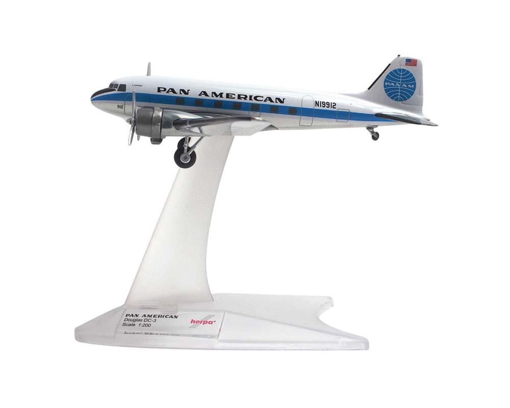 www.JetCollector.com: Pan American Airways Douglas DC-3 N19912