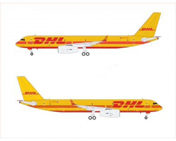 DHL Tupolev Tu-204C RA-64024 1:200 Scale AviaBoss AB-A2071