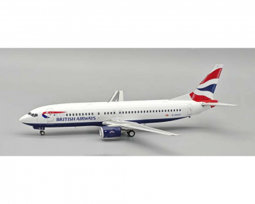 British Airways B737-400 w/stand G-DOCZ 1:200 Scale Inflight ARDBA101