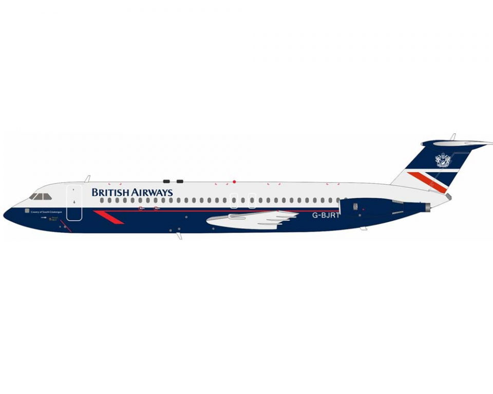 www.JetCollector.com: British Airways BAC-111 w/stand G-BJRT 1:200