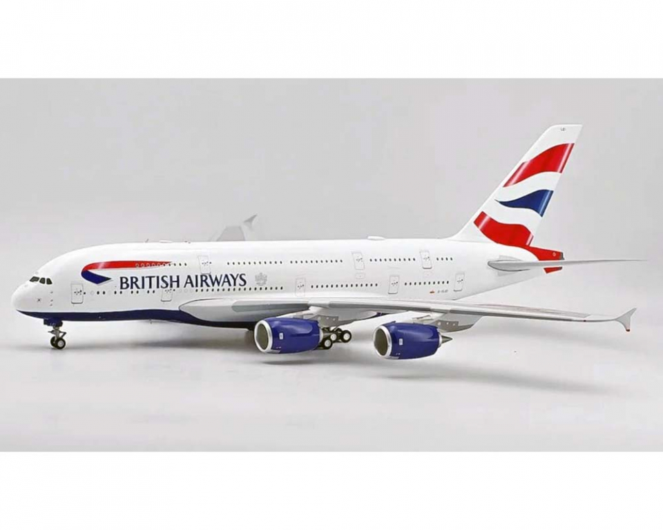 www.JetCollector.com: British Airways A380 w/stand G-XLEI 1:200