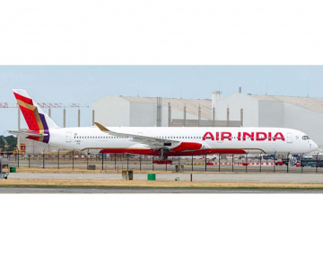 Air India A350-1000XWB VT-JRO detachable gear, w/stand 1:400 Scale AV400 AV4353