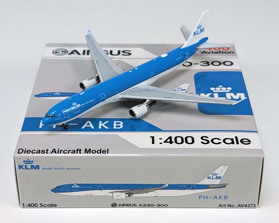 www.JetCollector.com: KLM A330-300 PH-AKB w/stand 1:400 Scale