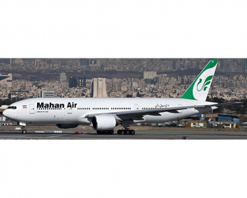 Mahan B777-200ER EP-MTC detachable gear 1:400 Scale AV400 AV4422