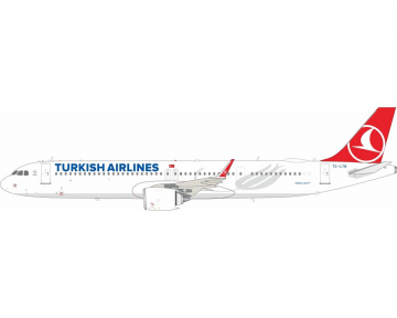 Turkish Airlines A321 w/stand TC-LTN 1:200 Scale B Models B-321-TC-LTN