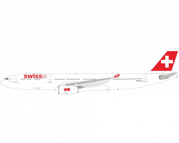 Swiss A330-300 w/stand HB-JHH 1:200 Scale B Models B-333-JHH