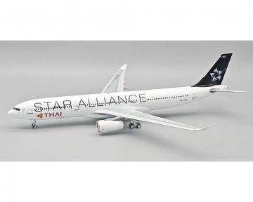 Thai Airways A330-300 Star Alliance, w/stand HS-TBD 1:200 Scale B Models B-333-TG-TBD