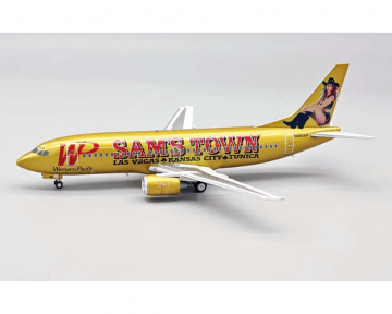 Western Pacific B737-300 w/stand N956WP 1:200 Scale B Models B-733-956