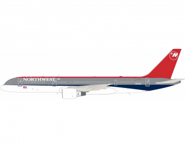 Northwest B757-200 w/stand N528US 1:200 Scale B Models B-752-NW-0525