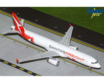 Qantas Freight A321P2F "Santas Freight", upgraded stand VH-XF4 1:200 Scale Geminijets G2QFA1477
