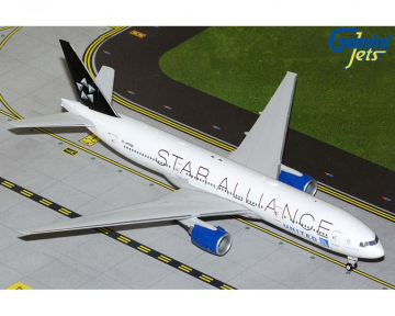 United Airlines B777-200ER "Star Alliance" livery N77022 1:200 Scale Geminijets G2UAL1380