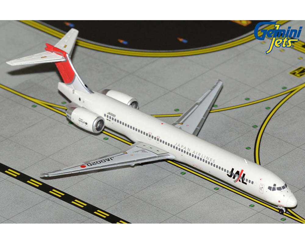 www.JetCollector.com: JAL MD-90 JA002D 1:400 Scale Geminijets