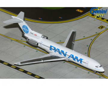 Pan Am B727-200/Adv Clipper Goodwill, polished belly N368PA 1:400 Scale Geminijets GJPAA2344