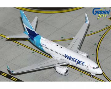 Westjet B737-700 C-GWJO 1:400 Scale Geminijets GJWJA2370