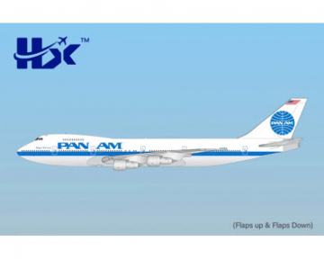 Pan Am B747-200 Clipper Fairwind, w/stand N724PA 1:400 Scale HX Models HX-B598202P