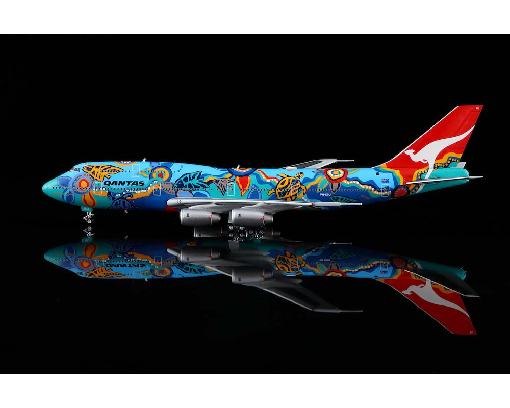 Qantas B747-300 Nalanji Dreaming VH-EBU 1:400 Scale HX Models HX-B606501