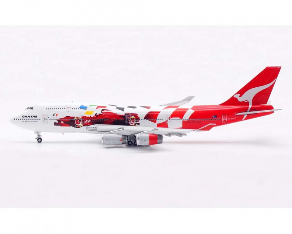 www.JetCollector.com: Qantas B747-400 Australian Grand Prix, Flaps