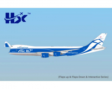 Air Bridge Cargo B747-8F Interactive, w/stand VP-BBY 1:400 Scale HX Models HX-B632602C