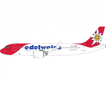 Edelweiss A320 w/stand HB-JDB 1:200 Scale Inflight IF320WK0726