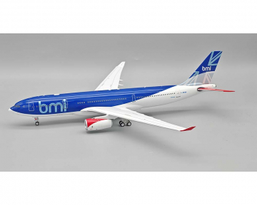 BMI A330-200 w/stand G-WWBB 1:200 Scale Inflight IF332BM1225