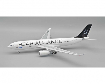 BMI A330-200 Star Alliance, w/stand G-WWBM 1:200 Scale Inflight IF332BMWBM