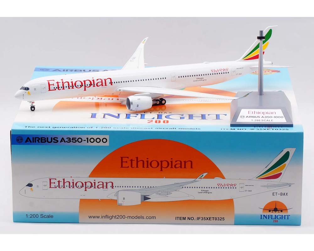 www.JetCollector.com: Ethiopian Airlines A350-1000 w/stand www.JetCollector.com: Ethiopian Airlines A350-1000 w/stand