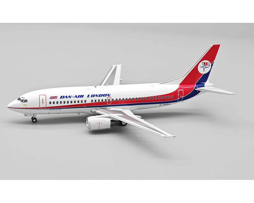www.JetCollector.com: Dan Air B737-300 w/stand G-BNNJ 1:200 Scale