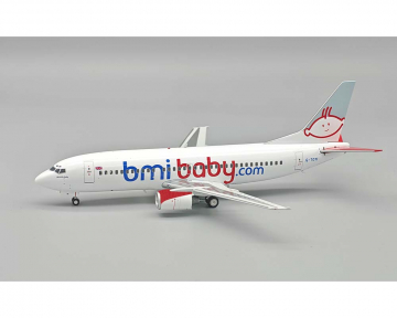 BmiBaby B737-300 w/stand G-TOYI 1:200 Scale Inflight IF733WW0625