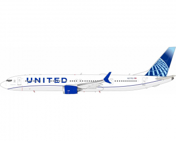 United Airlines B737 MAX10 w/stand N27753 1:200 Scale Inflight IF73XUA0226