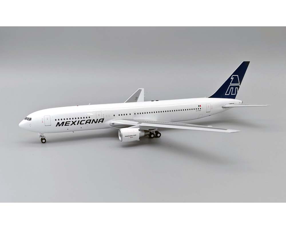Mexicana B767-300ER w/stand XA-MXE 1:200 Scale Inflight IF763MX0825