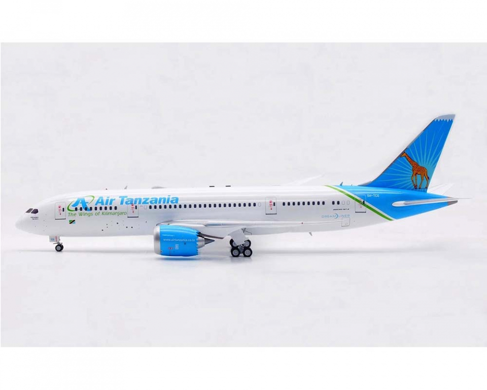 www.JetCollector.com: Air Tanzania B787-8 w/stand 5H-TCG 1:200