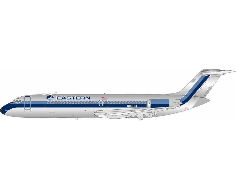 www.JetCollector.com: Eastern Airlines DC-9-31 w/stand N8980E 1