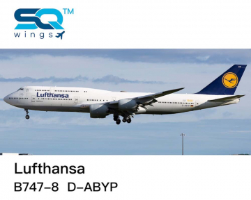 www.JetCollector.com: Lufthansa B747-8 w/stand Flaps Down D-ABYP 1
