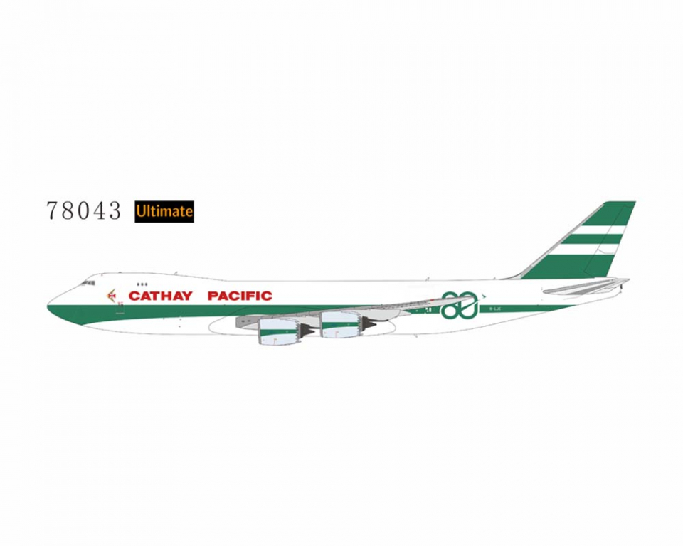 www.JetCollector.com: Cathay Pacific B747-8F 80 Years Retro Livery