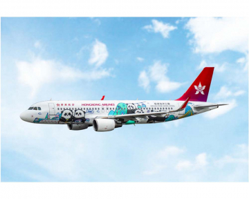 Hong Kong Airlines "Ocean Park HK" A320 B-LPP 1:400 Scale Phoenix PH04689