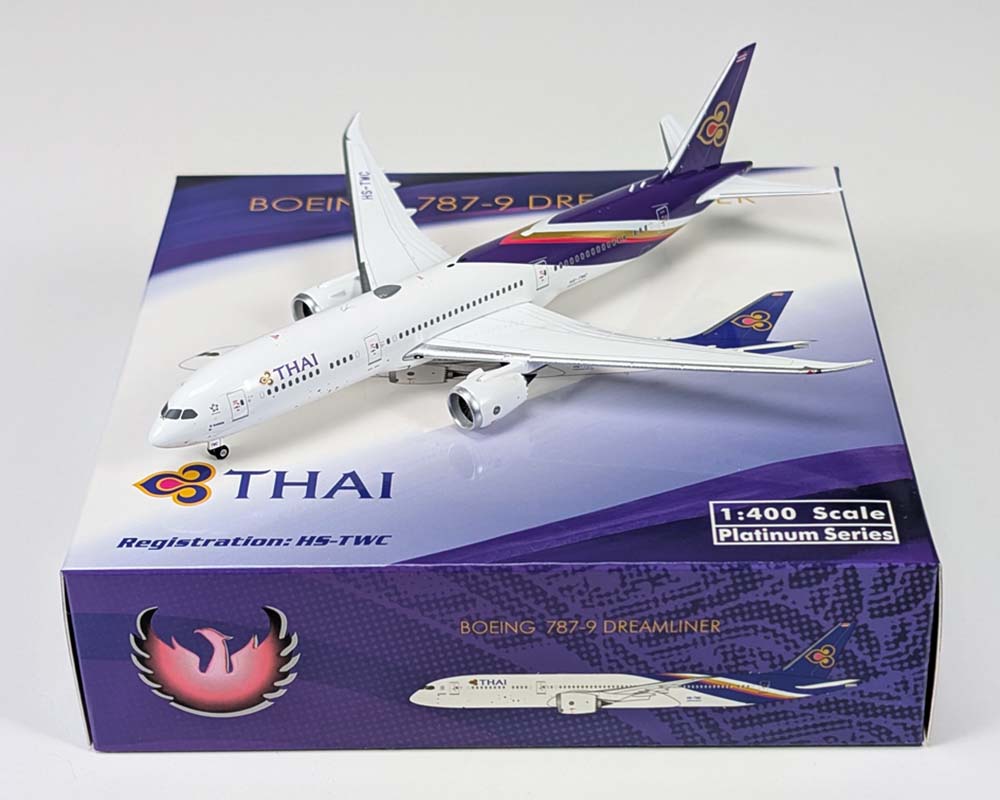 www.JetCollector.com: Thai Airways B787-9 HS-TWC 1:400 Scale