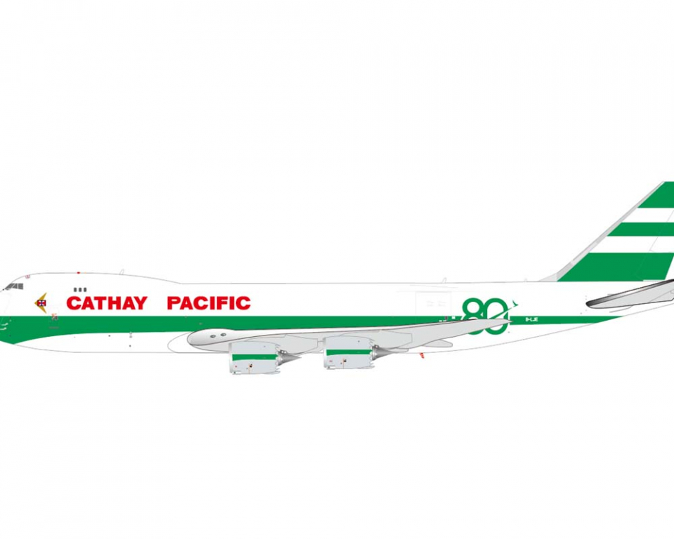 www.JetCollector.com: Misc B747-8F 80th Anniversary, w/stand B-LJE