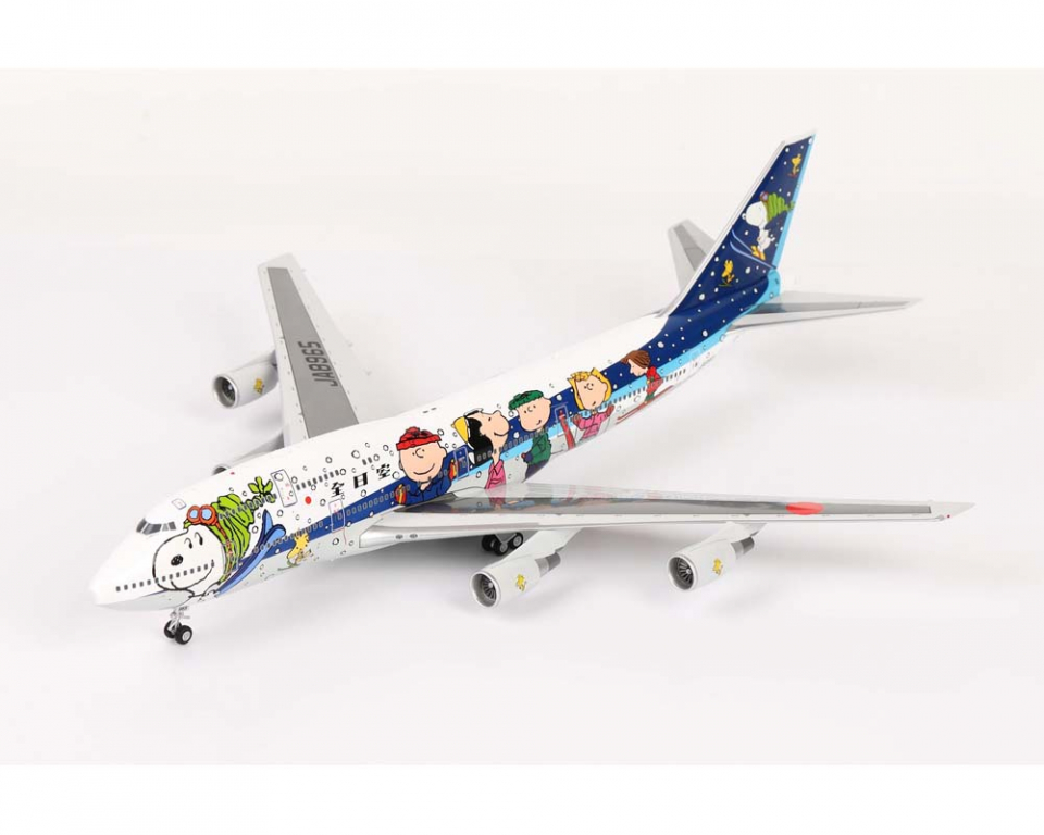 www.JetCollector.com: ANA- All Nippon B747-100 Snoopy, w/stand