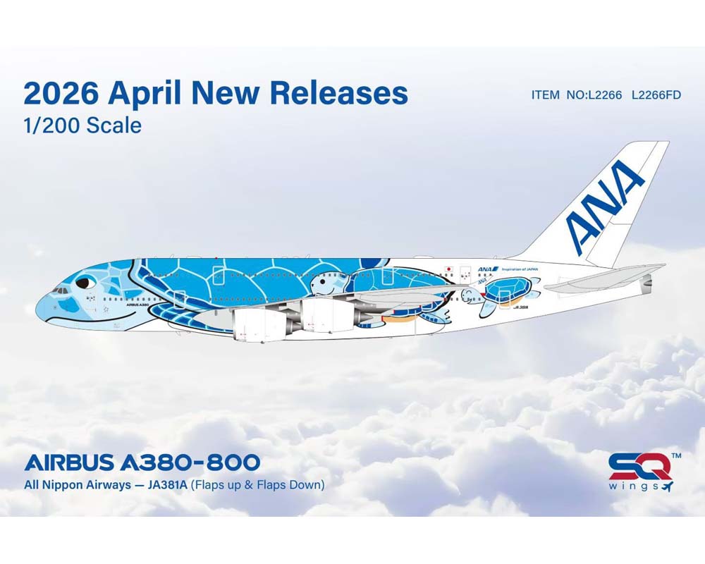 www.JetCollector.com: ANA - All Nippon A380 JA381A 1:200 Scale SQ