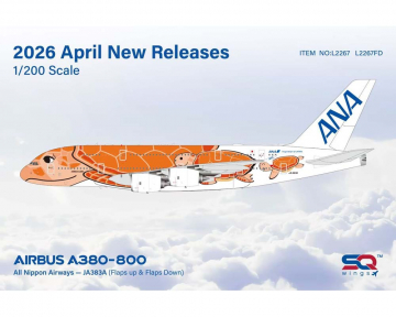 ANA - All Nippon A380 flaps down JA383A 1:200 Scale SQ Wings SQ-L2267FD
