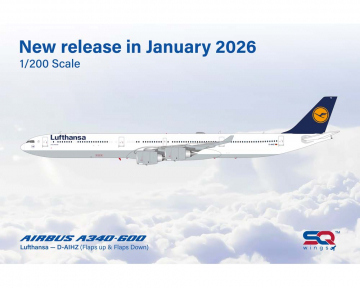 www.JetCollector.com: Lufthansa A340-600 Flaps Down D-AIHY 1:200