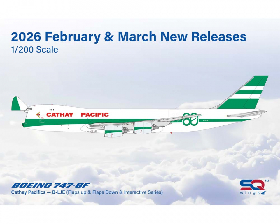 www.JetCollector.com: Cathay Pacific B747-8F 80th Anniversary