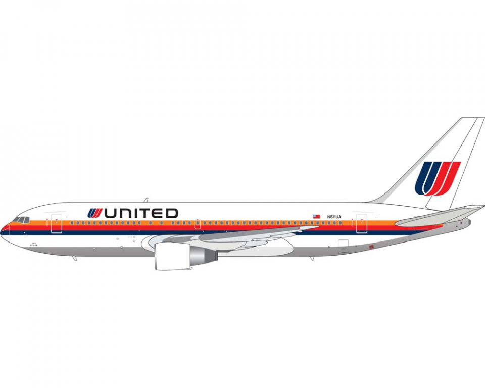 航空機・ヘリコプター Jet-X 1/400 JX114 B767-200ER PIEDMONT www.JetCollector.com: United Airlines B767-200ER N611UA 1:400