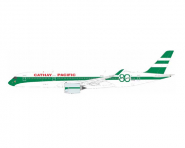 Cathay Pacific A350-900 80th Anniversary w/stand B-LRJ 1:200 Scale White Box WB-A350-9-024