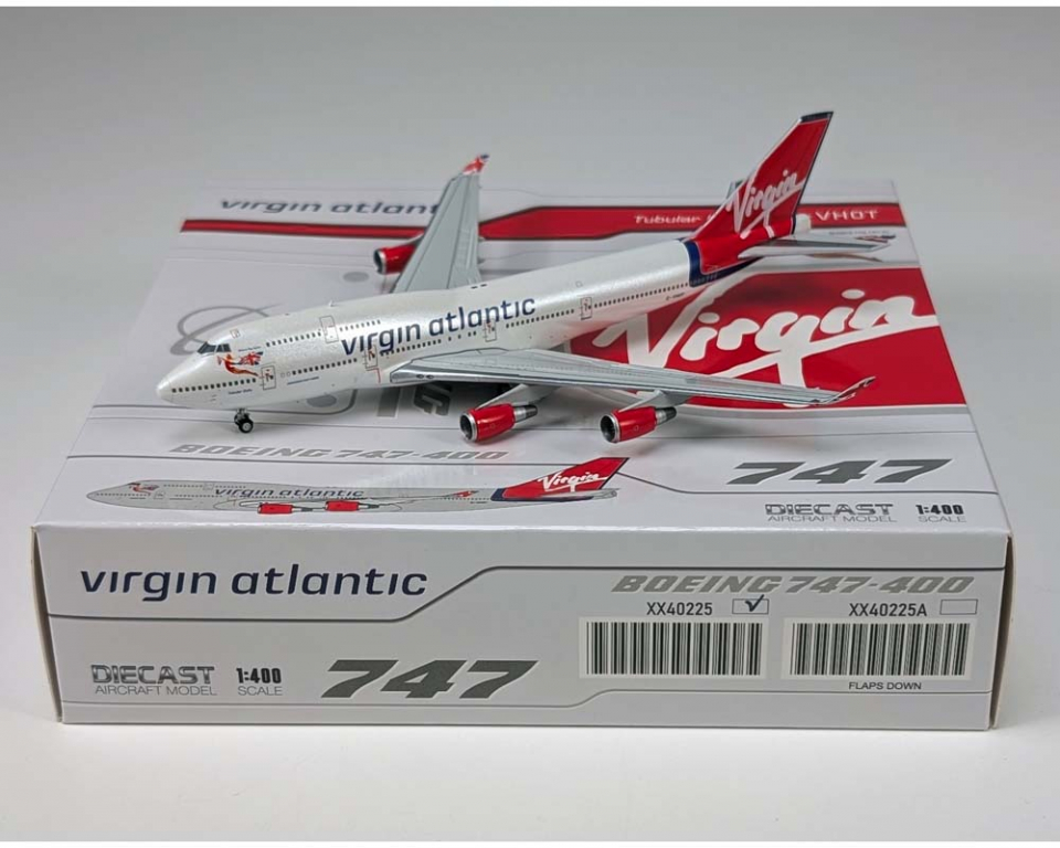 www.JetCollector.com: Virgin Atlantic B747-400 Tubular Belle G