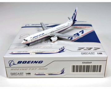 Boeing B737-900 House Colors, Demonstrator N737X 1:400 Scale JC Wings XX40349